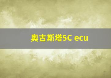 奥古斯塔SC ecu